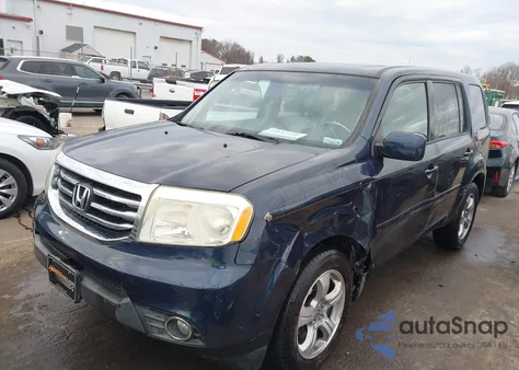 2012 Honda Pilot Ex-L from USA, damaged, VIN 5FNYF3H50CB018054